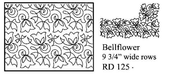 Bellflower Pantograph (9.75 x 10')